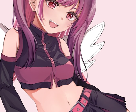 可愛くて、キラキラした女の子描きます 一枚絵、立ち絵が欲しい貴方に！ イメージ2