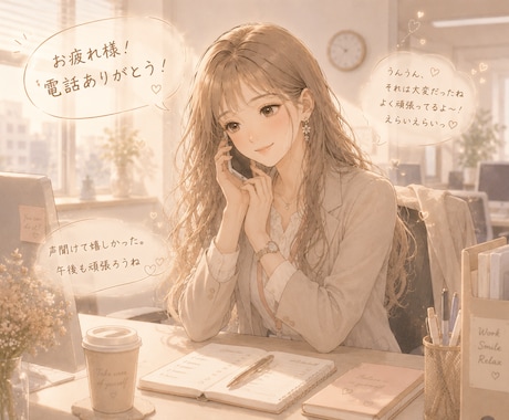 お昼休憩だけ♡あなたの彼女になります 「お疲れ様!電話ありがとう!」で始まる恋人時間(7/23空) イメージ1