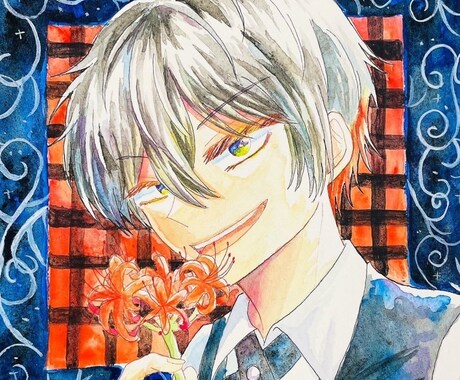 フルカラー高画質のアイコン、ヘッダーをお描きます ネット活動される方、アイコンやヘッダーが必要な方どうぞ! イメージ1