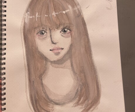 可愛い女の子を描きます 女の子作成！可愛いと思う女の子を一生懸命描きます！^_^ イメージ2