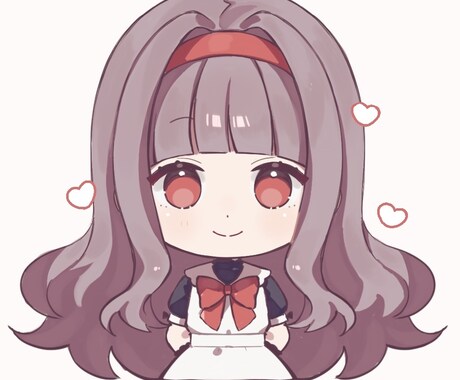商用OK！等身からちびキャラまで描けます グッズに使うイラストも可。ちびキャラのイラストが得意です。 イメージ1