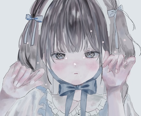 商用利用可能！アニメ感ある女の子描きます 自分だけのアイコンでSNS活動をもっと自分らしく！ イメージ1