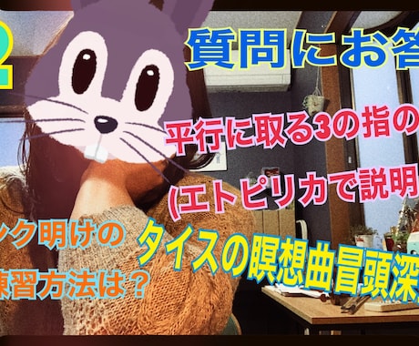演奏動画にアドバイス動画を返信します 動画で解決！みーみー先生のバイオリン道場♪ イメージ2