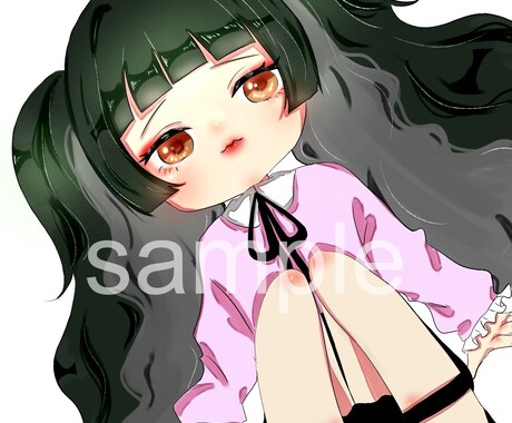 可愛いミニキャライラスト描きます SNSのアイコンやゲームのアイコンなどにでも！ イメージ2