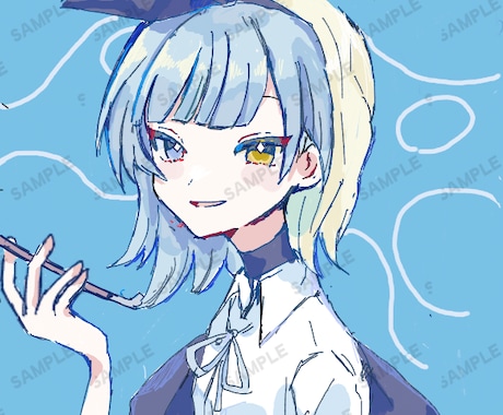 SNSアイコン作成します ☆お試し価格☆SNSなどに使えるアイコン描きます！ イメージ1