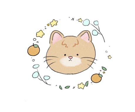 かわいいネコのアイコンイラストをかきます ペットでも好きなネコでも大丈夫！ イメージ2