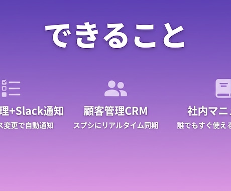 Notion+Slack連携で業務を自動化ます Notion最安値水準。Slack連携も完全対応 イメージ2