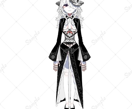 Vtuberモデル製作全部まるっと承ります あなたの個性を形にするお手伝いをいたします！ イメージ2