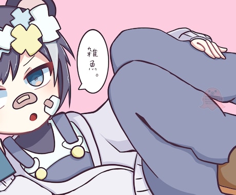 歌ってみた・雑談などのサムネイル制作します ！かわいい、キラキラした絵描けます！！ イメージ2