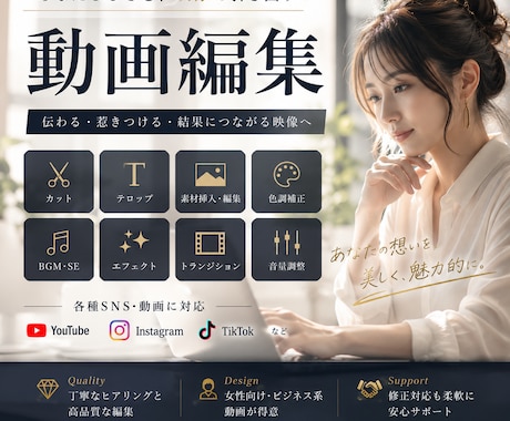 YouTube動画編集致します