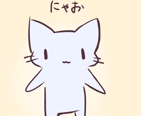 安価❗即日対応⑧枚❗ゆるかわ動物デフォルメ描きます 安価即日対応可愛い動物のゆるかわいいイラスト特に猫を描きます イメージ1