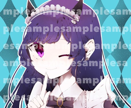 アイコン絵☆可愛いイラストの提供を心がけています ラフから完成まで、一緒に可愛いを作りあげていきたいです イメージ2