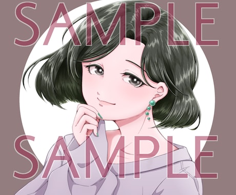 色鮮やかなアニメ塗りでアイコンイラストお描きします 思わず目に留まるような、特別感のあるアイコンにしませんか？ イメージ2