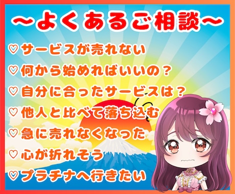 優しく丁寧に♡あなたのココナラ活動を応援します 初回限定！90分まで無料で延長可✨疑問＆不安をスッキリ解消♪ イメージ2