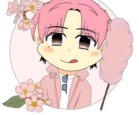 アイコン描きます 優しい雰囲気のイラスト描きます。 イメージ2