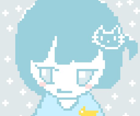 ドット絵アイコン作成します かわいいオリジナル꒰⸝⸝ɞ̴̶̷ ·̮ ɞ̴̶̷⸝⸝ ྀི꒱ イメージ2