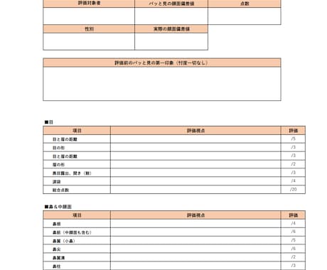 あなたの第一印象と顔面偏差値を診断します 性別年齢一切不問！美容構造理論に基づく客観的な顔面分析 イメージ2