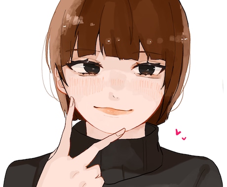 最短2日！厚塗り風に可愛らしいアイコンを描きます イメージ1
