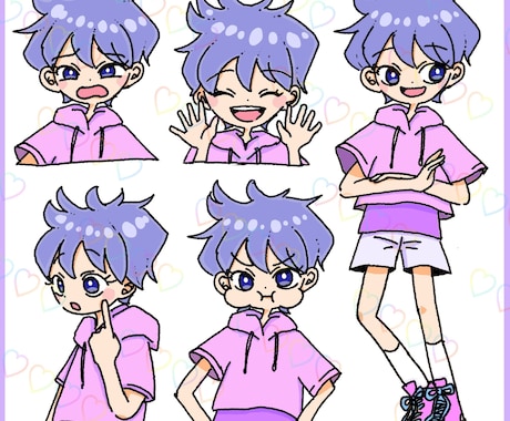 かわいいデフォルメキャラをかきます キャラクターをかわいくイラスト化！アイコン、配信などに イメージ1