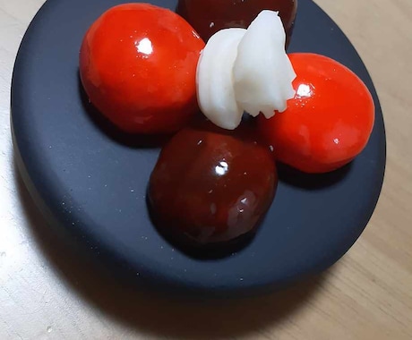 まるで本物!?リアルなフルーツグッズ作ります オーダー樹脂粘土フルーツ!いちご/さくらんぼ/りんごなど イメージ2