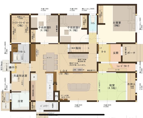 建築士のプロが夢の間取りを作成致します 現役建築設計士/パース/基本・実施図面作成 イメージ2