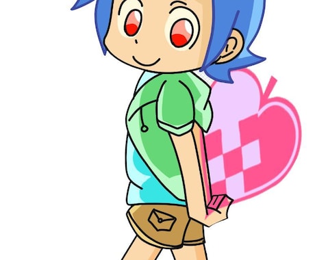 ポップで可愛いデフォルメイラスト描きます イメージ1