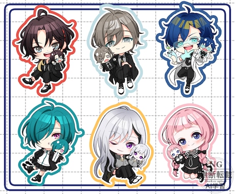 デフォルメイラスト承ります 自分だけのデフォルメイラスト！ イメージ2
