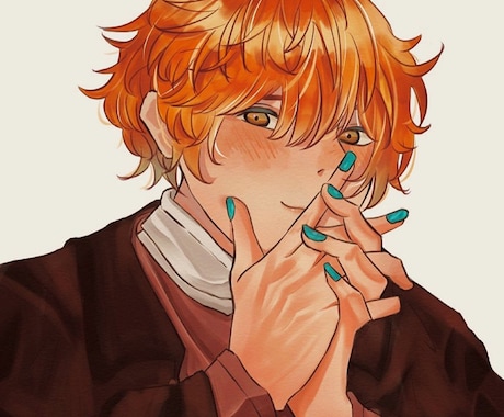 儚い雰囲気のあるカッコイイ可愛いを描きます ご予算に応じてご相談に乗ります！雰囲気や塗り方も変えれます！ イメージ2