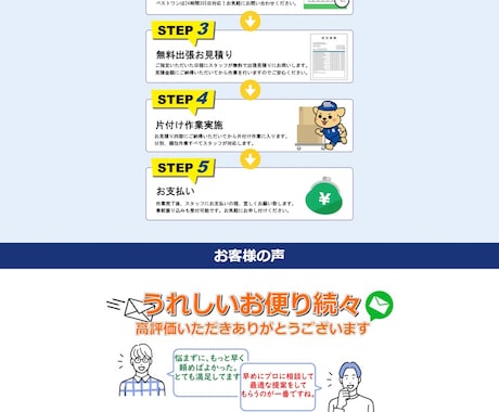Wordpressで各種LP制作・修正します 御社のアピールしたいサービスをLPで表現! イメージ2