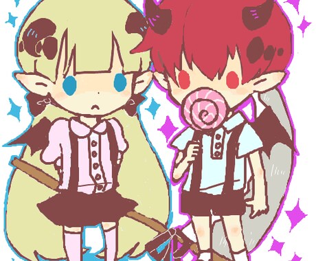 【SNS用】アイコン画作成いたします イメージ1