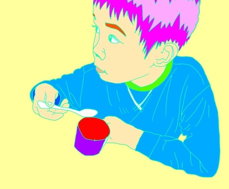 似顔絵描きます 可愛い似顔絵描きまーす！よろしくおねがいします！^_^ イメージ1