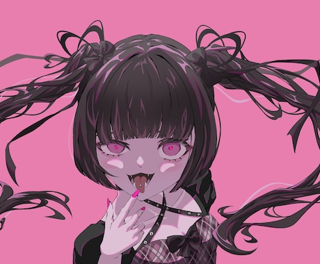 女の子を高クオリティで描きます カラーラフ修正何度でも無料！満足いくイラストを提供します イメージ1