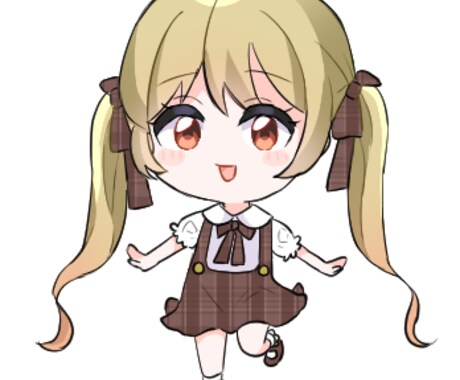 キャラクターグッズ作ります ご依頼主様のオリジナルグッズのキャラクターデザイン イメージ1