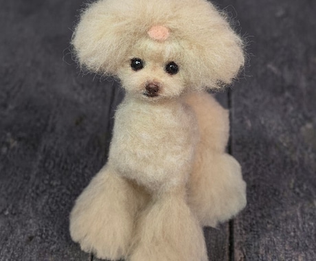 大切な愛犬さんをお作りします うちのコ羊毛フェルトワンコオーダー イメージ2