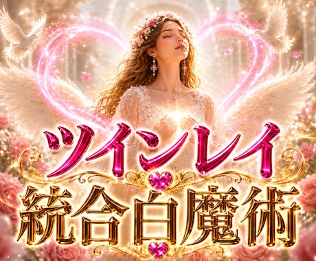 ツインレイ魂の統合と恋愛の未来を白魔術で占います 恋愛成就 | 復縁 | 縁結び | 二人の宿縁の御神託 イメージ1