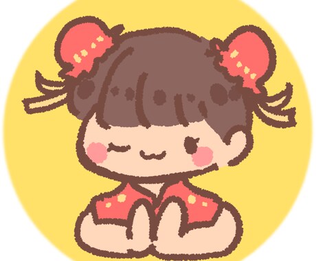 ゆるかわ♡癒されるアイコン描きます ★！期間限定！★癒されるかわいいアイコン、お任せください！ イメージ2