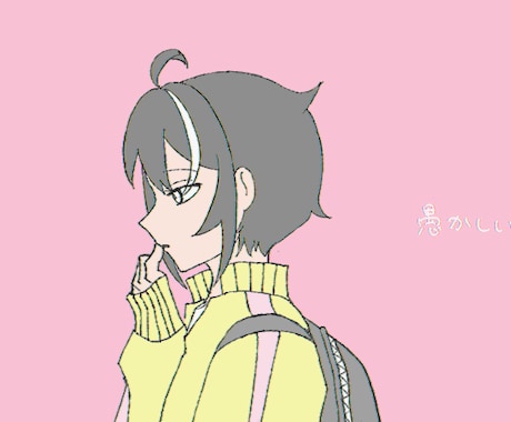 歌ってみたMVのイラストをお描きします 本家動画風に歌ってみた動画orサムネのイラストをお描きします イメージ1