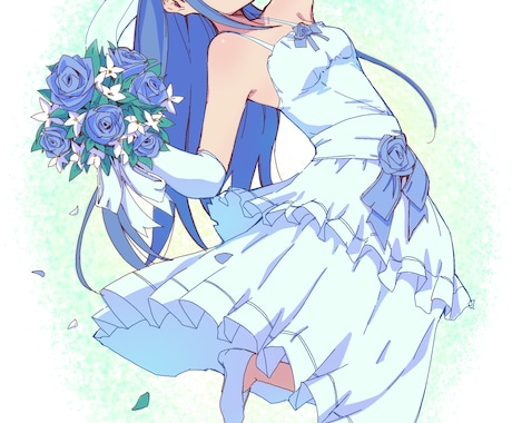 かわいい女の子のイラスト描きます 壁紙、動画のサムネイル、プレゼントなど、色々な用途にどうぞ！ イメージ2