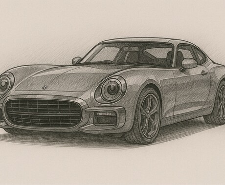 現役カーデザイナーが車のスケッチ描きます 大人気 車好きのためのカースケッチ イメージ2