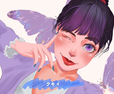 個性を揉み込むような似顔絵を作ります あなただけの！ポップ風な似顔絵を作ります！アイコンにどうぞ！ イメージ2