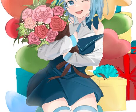 イラスト込みで歌ってみたなどのMVを制作いたします 完全オリジナル動画などご希望に沿って対応可能です！ イメージ2