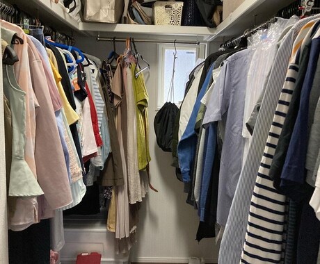 衣類の片付け　相談お受けします たくさん服があるのに着たい服がないあなたに イメージ2