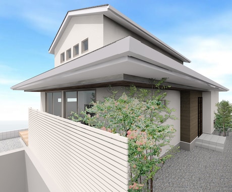 理想の間取りと外観をご提案します 現役建築士が動線にこだわり無駄のない理想のプランを作成します イメージ2