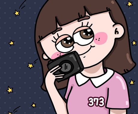かわいいを作る⭐︎オリジナルイラストを作成します カラフルポップでかわいい！唯一無二なイラストをお届けします！ イメージ2