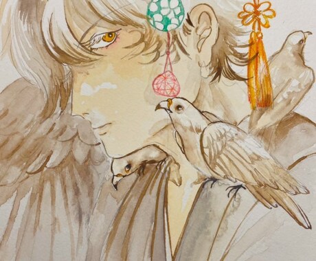 人を惹きつけるあなただけの水彩イラスト作ります 透明感溢れる美しい水彩イラストを今回だけこの価格で！ イメージ2