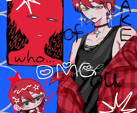 可愛いイラスト描きます 何でも描いてみたいので是非ー♪ イメージ2