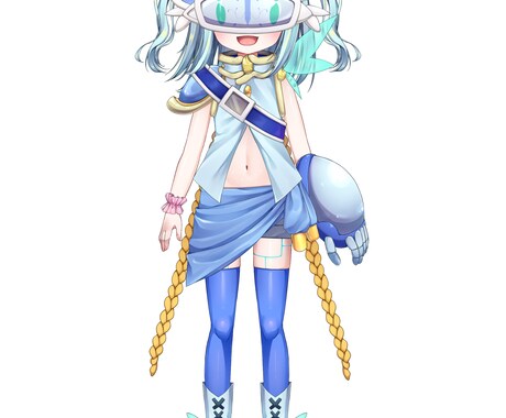 現役Vtuberのママがかわいいお姿提供いたします 新規デビューしたい方に！キャラデザからパーツ分けまで致します イメージ2