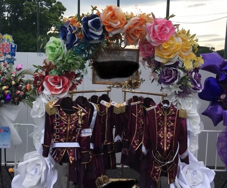 フラワースタンドのデザインします アイドルやアーティストのフラワースタンドデザインします イメージ2