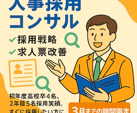 採用のお困りごとお聞きします 高校新卒から中途採用までをフルサポート イメージ1