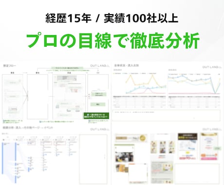 改善点がわかる！プロがサイト診断・分析します １０人以下の会社向け！自分で分析するノウハウもお伝えします イメージ2